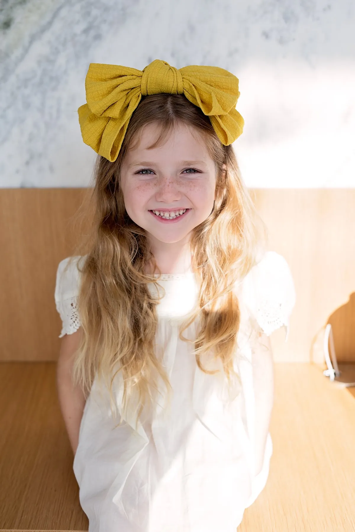 Floppy Muslin Headband - Pink