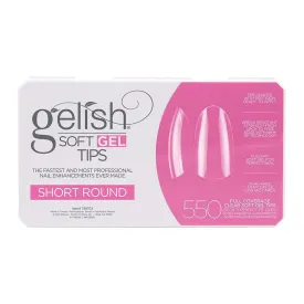 Gelish Soft Gel Tips Short Round