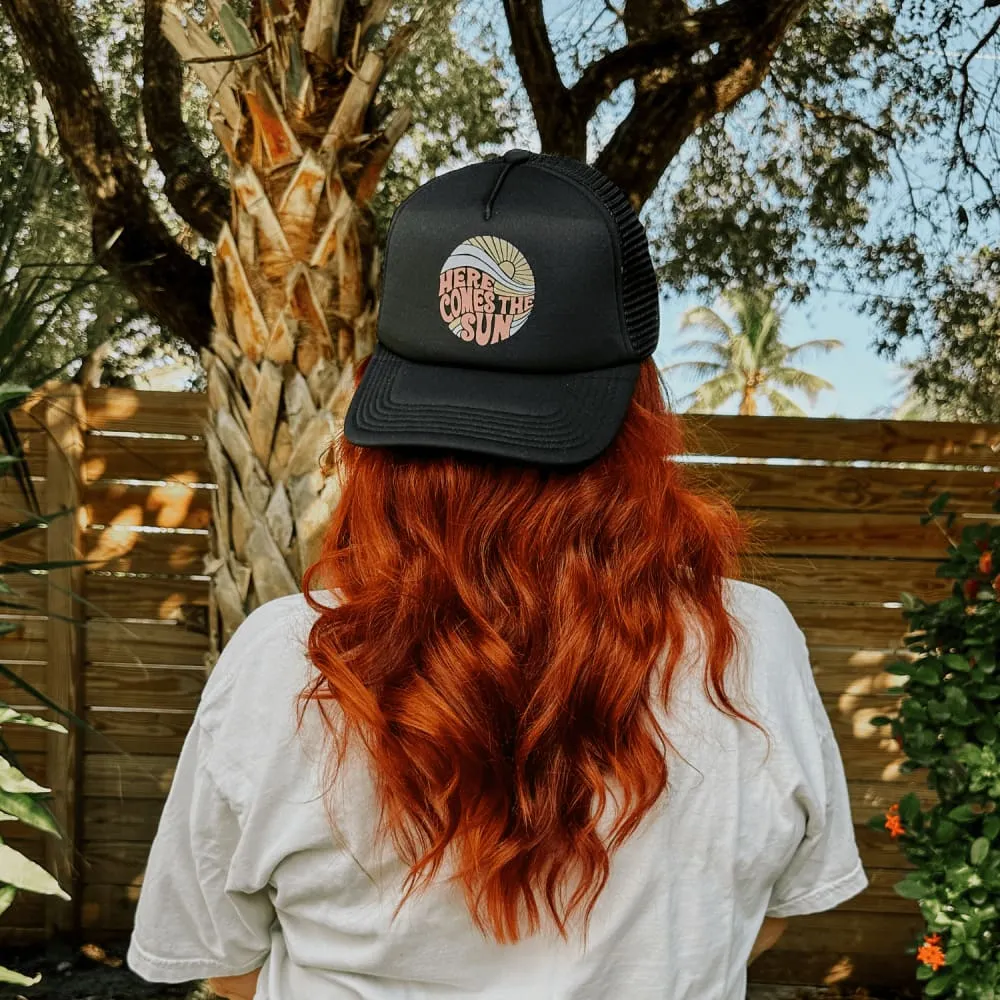 Here Comes The Sun Trucker Hat