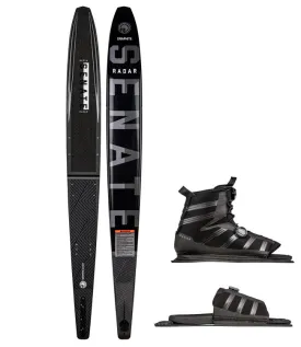 Radar Senate Graphite Slalom Ski with Vector BOA Boot & BOA RTP (2022)