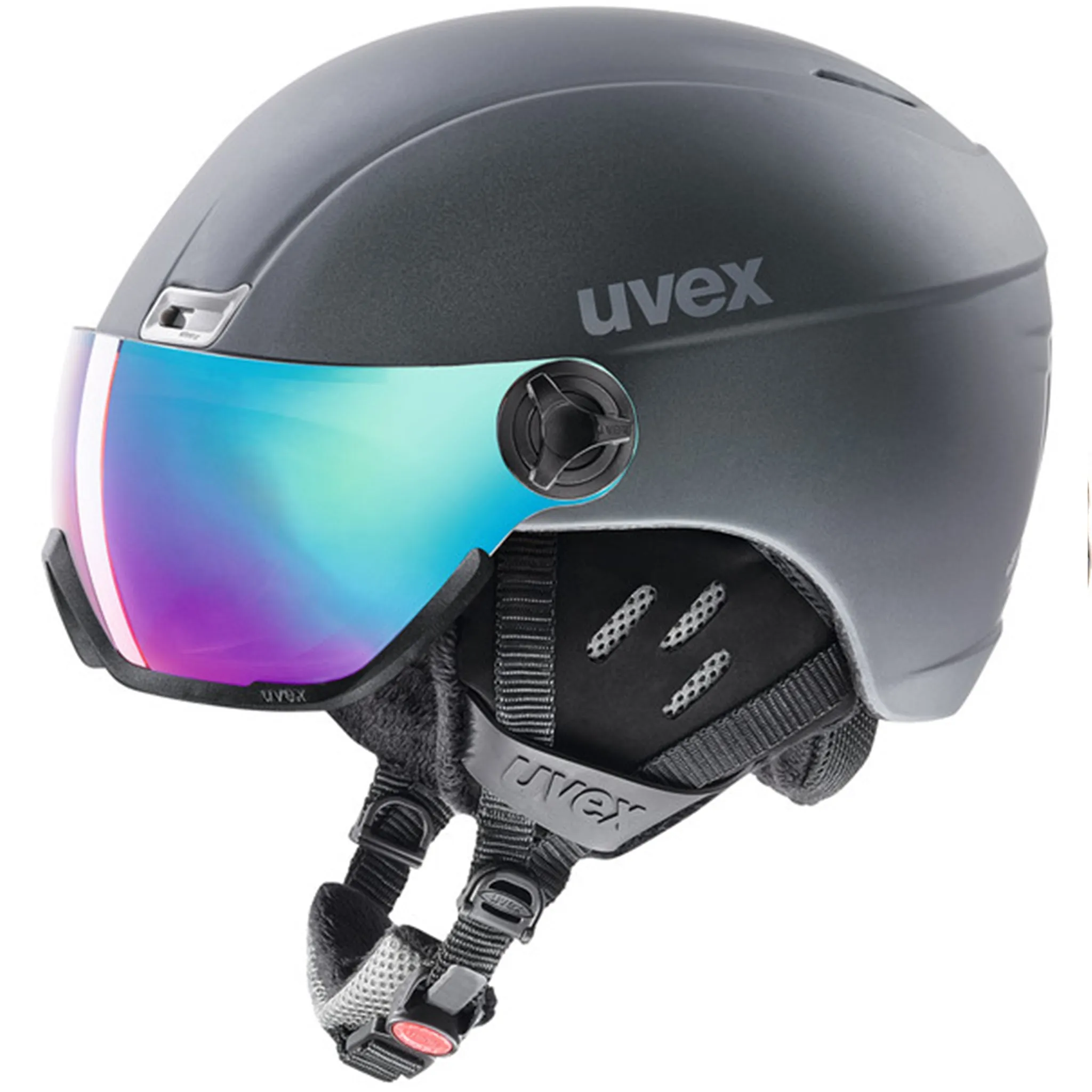 Uvex Hlmt 400 visor ski helmet
